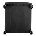 Office Filing Cabinets & Shelves | Storex 61264B01C 1 Legal/letter-Size File Drawer 14.75 in. x 18.25 in. x 12.75 in. Single-Drawer Mobile Filing Cabinet - Black image number 3