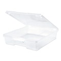 Boxes & Bins | Storex 63209U05C Project Box, 12-in x 12-in, Clear, 5/Pack image number 8