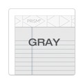 Notebooks & Pads | TOPS 63060 50-Sheet 5 in. x 8 in. Narrow Rule Prism plus Colored Writing Pads - Pastel Gray (12/Pack) image number 2