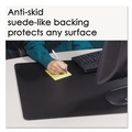 Back to School Sale | Artistic LT41-2MS Rhinolin II 24 in. x 17 in. Desk Pad with Antimicrobial Protection - Black image number 4