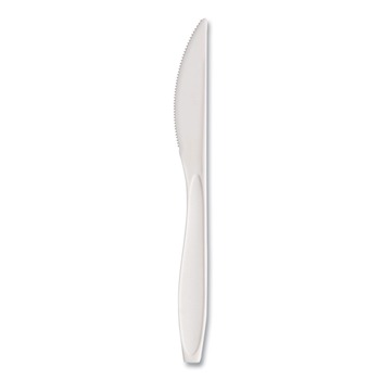 SOLO RSWK-0007 Reliance Knife Bulk Mediumweight Cutlery - Standard Size White (1000/Carton)