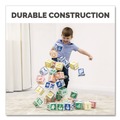 Arts & Crafts Supplies | Bankers Box 100016408 At Play 123 ABC Learning Blocks Corrugated Board Assorted 50/Pack image number 6