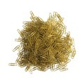 Binding Spines & Combs | U Brands 3619U06-24 Vinyl-Coated Paper Clips - Gold/Medium (200 Clips/Box, 5 Boxes/Pack) image number 4