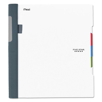  | Five Star 06324 11 in. x 8.5 in. Sheets 3-Subject Medium/College Rule Advance Wirebound Notebook - Randomly Assorted Cover Color