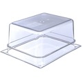 Food Trays, Containers, and Lids | Carlisle 10222B07 10.38 in. x 12.75 in. x 6 in. 8.7 qt. StorPlus Plastic Polycarbonate Food Pan - Clear image number 2