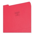Just Launched | Smead 12743 1/3-Cut Tabs Assorted Letter Size 0.75 in. Expansion Colored File Folders - Red (100/Box) image number 6