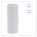  | Boardwalk BWKDEERHLIDW Deerfield Plastic Lids for 10 - 16 oz. Hot Cups - White (1000/Carton) image number 4