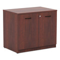 Office Filing Cabinets & Shelves | Alera ALEVA613622MC 34.13 in. x 22.78 in. x 29.5 in. Valencia Series Storage Cabinet - Medium Cherry image number 0