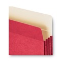 File Jackets & Sleeves | Smead 73231 3.5 in. Expansion Colored File Pockets - Letter Size, Red image number 4