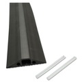Desk Accessories & Office Organizers | D-Line US/FC68B 2.75 in. x 0.5 in. x 6 ft. Medium-Duty Floor Cable Cover - Black image number 0