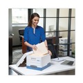 Boxes & Bins | Bankers Box 1270201 STOR/FILE 15.88 in. x 25.38 in. x 10.25 in. Medium-Duty Recycled Storage Boxes - Kraft/Green (12/Carton) image number 3