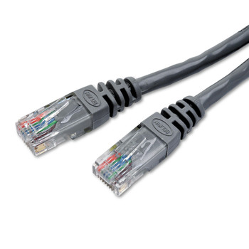 Belkin A3L791-25-M 25 ft. CAT5e Molded Patch Cable - Gray