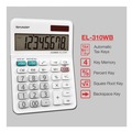 Calculators | Sharp EL-310WB 8-Digit LCD Mini Desktop Calculator image number 3