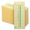 Recordkeeping & Forms | TOPS 1256 3.5 x 9 One Side Time Clock Cards Replacement for 10-800292 (500/Box) image number 1