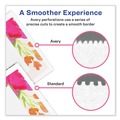 Copy & Printer Paper | Avery 05881 2 in. x 3.5 in. Color Laser Print-to-the-Edge Microperf Business Cards with Sure Feed Technology - White (160/Pack) image number 2