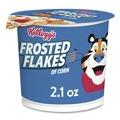 Food and Snacks | Kellogg's KEE12468 Frosted Flakes 2.1 oz. Single-Serve Breakfast Cereal Cups (6/Box) image number 1