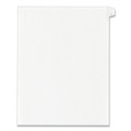 Dividers & Tabs | Avery 82199 10-Tab "1-in 11 in. x 8.5 in. Allstate Style Preprinted Legal Exhibit Side Tab Index Dividers - White (25/Pack) image number 0