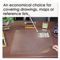 Just Launched | Artistic SS1721 21 in. x 17 in. Second Sight Plastic Desk Protector with Hinged Protector - Clear image number 4