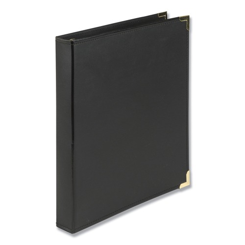 Binders | Samsill 15130 11 in. x 8.5 in. 3 Rings 1 in. Capacity Classic Collection Ring Binder - Black image number 0