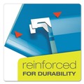 File Folders | Pendaflex 04153X2 BLU 1/5-Cut Tabs 2 in. Capacity Legal Size Extra Capacity Reinforced Hanging File Folders with Box Bottom - Blue (25/Box) image number 2