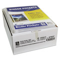 Sheet Protectors | C-Line 57537 9.25 in. x 11.5 in. Poly Binder Pockets - Clear (5/Pack) image number 0