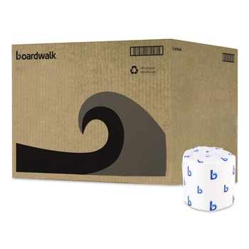 Boardwalk B6170 1-Ply Septic Safe Toilet Tissue - White (96/Carton)