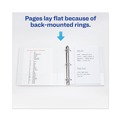 Binders | Avery 01319 1.5 in. Capacity Heavy-Duty View Binder with DuraHinge and 3 One Touch EZD Rings - White image number 7