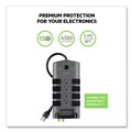 Surge Protectors | Belkin BP112230-08 4320 J 12 AC Outlets 8 ft. Cord Pivot Plug Surge Protector - Gray image number 5