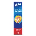 Food Service | Ziploc 383233BX 1 Gallon 1.75 mil. 10.56 in. x 10.75 in. Double Zipper Storage Bags - Clear (38/Box) image number 3