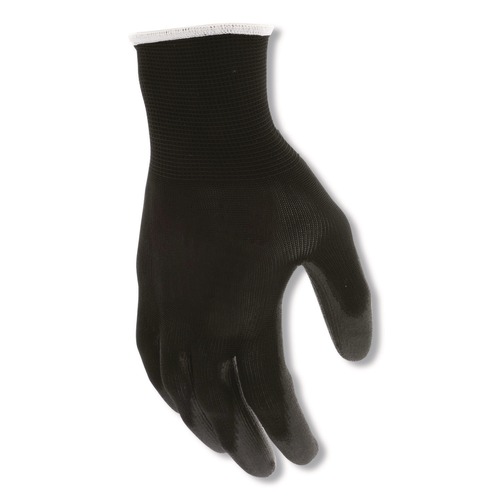 Cleaning Gloves | MCR Safety B96699S Work Gloves Black Small Dozen image number 0
