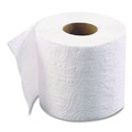 Toilet Paper | GEN GN218 1-Ply Septic Safe Individually Wrapped Rolls Standard Bath Tissue - White (96/Carton) image number 1