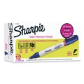 Permanent Markers | Sharpie 2107624 Medium Bullet Tip Permanent Paint Marker - Blue (1 Dozen) image number 1