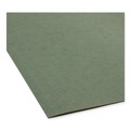 File Folders | Smead 64239 1 in. Capacity Letter Size Box Bottom Hanging File Folders - Standard Green (25/Box) image number 3