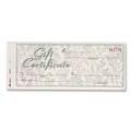 Notebooks & Pads | Adams GFTC1 8 x 3.4 Gift Certificates with Envelopes - White/Canary image number 2