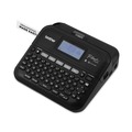 Label Makers | Brother P-Touch PTD460BT P-Touch 7.4 in. x 7 in. x 2.8 in. 30 mm/s Print Speed Business Expert Connected Label Maker with 1 Roll Sample Tape image number 2