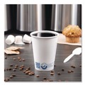 Cups and Lids | SOLO 412RCN-PLANET Recycled Content PCF Paper Hot Cups, ProPlanet Seal, 12 oz, White, 50/Pack image number 3