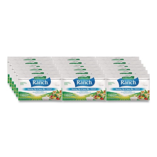 Food and Snacks | Clorox 21004 3.2 oz. Packet The Original Ranch Dry Mix - Buttermilk Recipe (18/Carton) image number 0