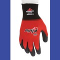 Cleaning Gloves | MCR Safety N96970M Ninja BNF Gloves - Medium/Black/Red (1-Dozen) image number 1