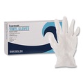 Disposable Gloves | Boardwalk BWK365LBX Disposable Powder-Free Vinyl Gloves - Large, Clear (100/Box) image number 0