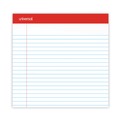 Notebooks & Pads | Universal M9-45000 Perforated Wide/Legal Ruled Writing Pads With (50) 8.5 in. x 14 in. Sheets - White Sheet/Red Headband (1-Dozen) image number 5
