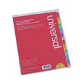 Dividers & Tabs | Universal UNV24814 11 in. x 8.5 in. 31-Tab 1 to 31 Deluxe Table of Contents Dividers for Printers - White (1 Set) image number 1