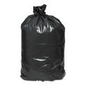 Trash Bags | Classic 1507144 60 Gallon 0.9 mil 38 in. x 58 in. Linear Low-Density Can Liners - Black (100/Carton) image number 1