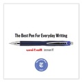 Pens | uni-ball 73834 Jetstream 1 mm Retractable Hybrid Gel Pen - Red Ink/Black/Silver/Red Barrel/Bold (1-Dozen) image number 8