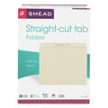 File Folders | Smead 10300 Straight Tabs Letter Size 0.75 in. Expansion File Folders - Manila (100/Box) image number 4