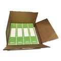 File Folders | Tabbies 68809 9.63 in. x 2 in. File Pocket Handles - Green/White (48/Pack) image number 8