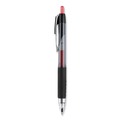 Pens | uni-ball 33952 Signo 207 0.7 mm Retractable Gel Pen - Red Ink/Smoke/Black/Red Barrel/Medium (1-Dozen) image number 2