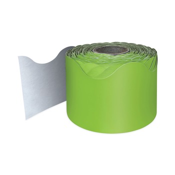 Carson-Dellosa 108468 2.25 in. x 65 ft. Rolled Scalloped Borders - Lime