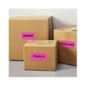 Labels | Avery 05974 2 in. x 4 in. High-Visibility Permanent Laser ID Labels - Neon Magenta (100/Box) image number 3