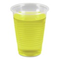  | Boardwalk BWKTRANSCUP7CT 7 oz. Polypropylene Plastic Cold Cups - Translucent (100 Cups/Sleeve, 25 Sleeves/Carton) image number 2