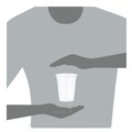Just Launched | Dart TP12 Ultra Clear 12 oz to 14 oz Practical Fill PET Cups (1000/Carton) image number 4
